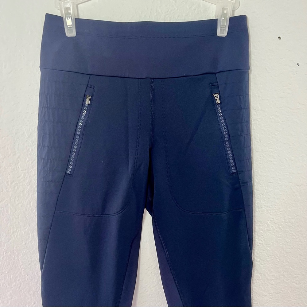 Athleta Peak Hybrid Fleece Tight Navy Size XS - Picture 6 of 16